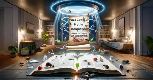 Unveiling the Truth: 8 Common Pest Control Myths Debunked for a Pest-Free Home 2024